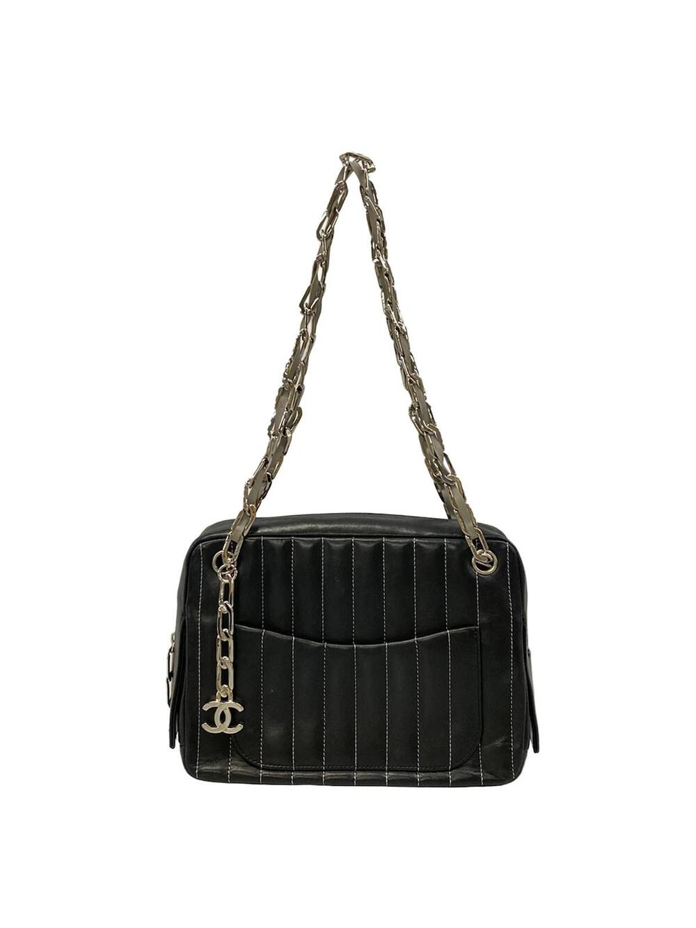 Chanel New Mademoiselle Line Black Gray #376943C12B